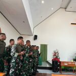 Vocal Group Kalvari Yonif 751/VJS Persembahkan Pujian di Ibadah Minggu Gereja Maranatha