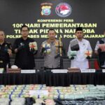 Komitmen Berantas Narkoba, Kapolrestabes Medan Bongkar Jaringan Lintas Negara, Tuai Apresiasi Publik