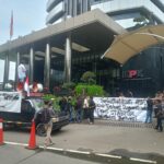 Aksi di Gedung KPK, Dugaan Korupsi Infrastruktur Kabupaten Bekasi Disorot