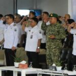 Dukung Program Nasional Bidang Ketenagakerjaan, Dandim Bitung Hadiri Apel K3 Nasional di Prov Sulut