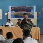 Satgas Swasembada Yonif 751/VJS Bersama Pemda Sosialisasi Bahaya Narkotika & Miras di SMP YPPK Oksibil