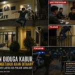 Diduga Akan Ditetapkan Jadi Tersangka,Fajrin Nekat Lompat dari Lantai Dua Polsek Tamalate Melarikan Diri