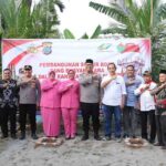 Hari Bhayangkara Ke-80, Polres Langkat dan PTPN IV PalmCo Bangun Sumur Bor untuk Perluas Akses Air Bersih