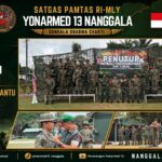 Perkuat Sinergi dan Diplomasi Perbatasan, TNI dan TDM Resmi Tutup Patroli Terkoordinasi Seri 1 Tahun 2026 di Pos Gabma Lubuk Antu