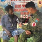 Sambut HUT TNI Ke-81: Satgas Yonif 645/GTY Gelar Bakti Sosial dan Pengobatan Gratis bagi Warga Distrik Kelila