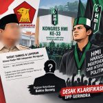 Tunggangi KPU BAWASLU Untuk Kepentingan Kongres HMI Ke 33 Gerindra di Somasi