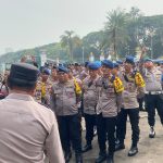 Brimob Polda Metro Jaya Kawal Penyampaian Aspirasi di Sejumlah Titik Ibu Kota, Pastikan Pelayanan Aksi Unjuk Rasa Berjalan Tertib